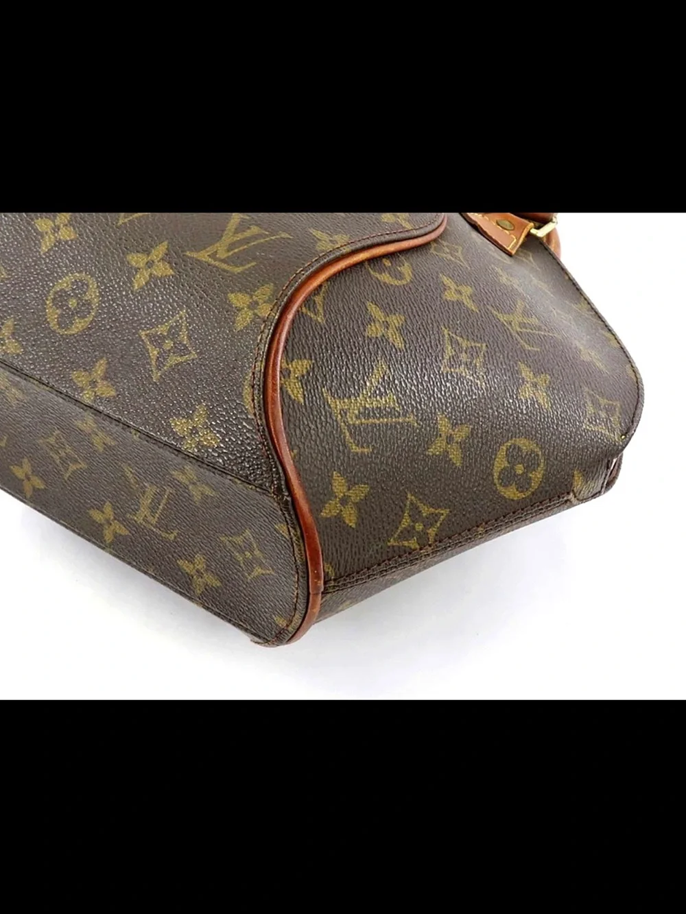 Louis Vuitton Monogram Ellipse Satchel in Brown and Tan
